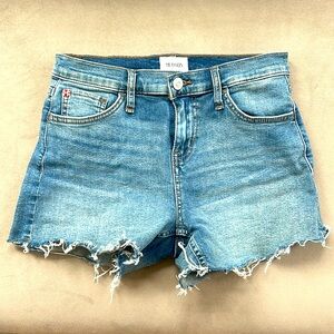 Size 24 Hudson jean shorts fray